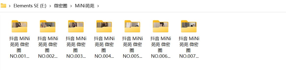 MiNi苑苑 微密图片视频合集[持续更新]